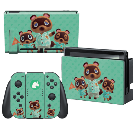 Animal Crossing: New Horizons Tom Nook And Team Nintendo Switch Skin