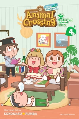 Pre-Owned Animal Crossing: New Horizons, Vol. 4: Deserted Island Diary (Paperback) 1974734447 9781974734443