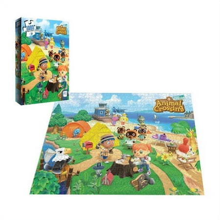 Animal Crossing New Horizons Welcome to Animal Crossing 1000-Piece Puzzle