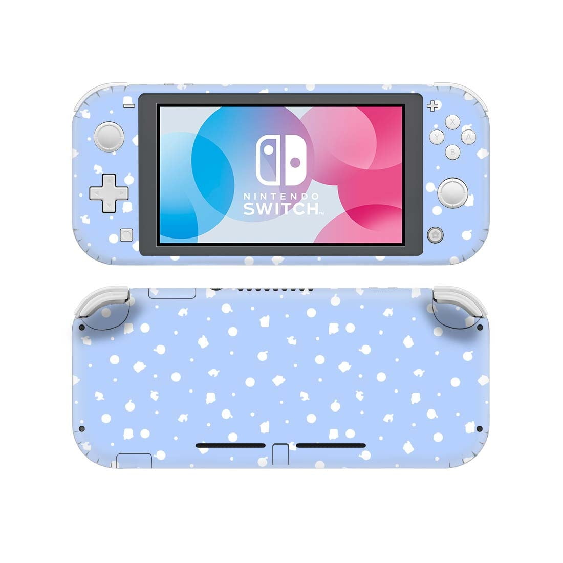 Étui de protection pour Nintendo Switch Lite, Hard Pc Clear Anti-shock  Split Cover pour Animal Crossing Design
