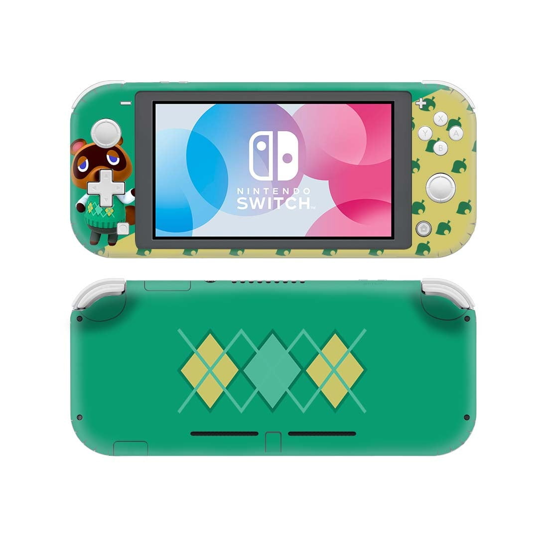 Animal Crossing Nintendo Switch Lite Skin with Clear Nintendo 