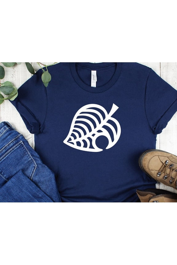 Animal Crossing Shirt Inspired Nook Inc Leaf | Animal Crossing Leaf | New Horizons Shirt TShirt