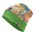 Animal Crossing Unisex Pullover Cap Soft Slouchy Beanie Hedging Hat