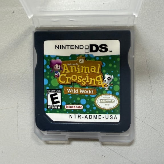 Animal Crossing Wild World NDS game, US version, tested