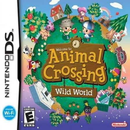 Animal Crossing Wild World Video Game -NDS Game Cartridge