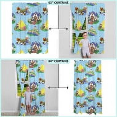Animal Crossing Window Panels, 82 in x 84 in