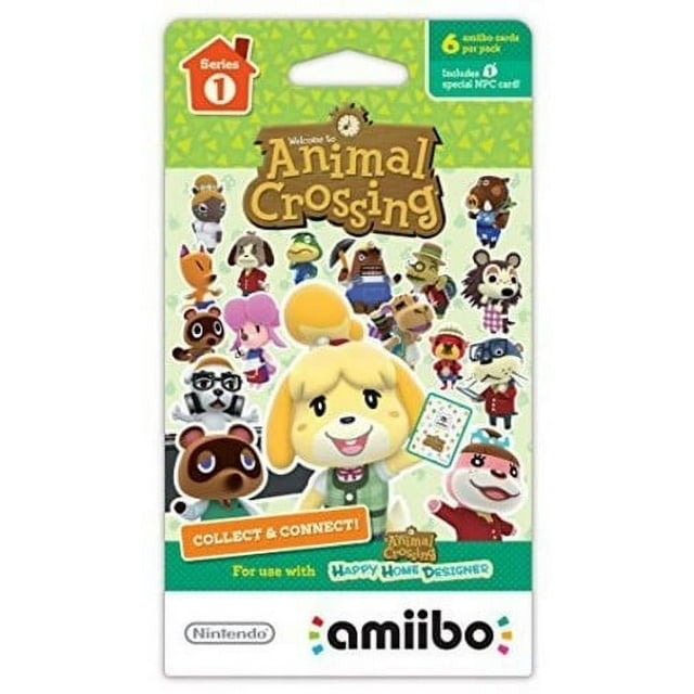 Animal Crossing amiibo Card Pack: Series 1 (Single Pack)