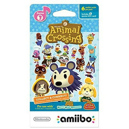 Animal Crossing amiibo Card Pack: Series 3 (Single Pack)