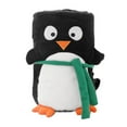 thumbnail image 1 of Animal Cute Penguin Throw Blanket, Double Sided Flannel Christmas Gift Blanket, Fuzzy Super Soft Furry Plush, Art Comfy Throws and Blankets for Couch Sofa Bed Decor Originality Christmas Blanket, 1 of 5