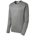 thumbnail image 1 of Animal Den Men's Long Sleeve Moisture Wicking Athletic Shirts (Vintage Heather, 3X-Large), 1 of 2