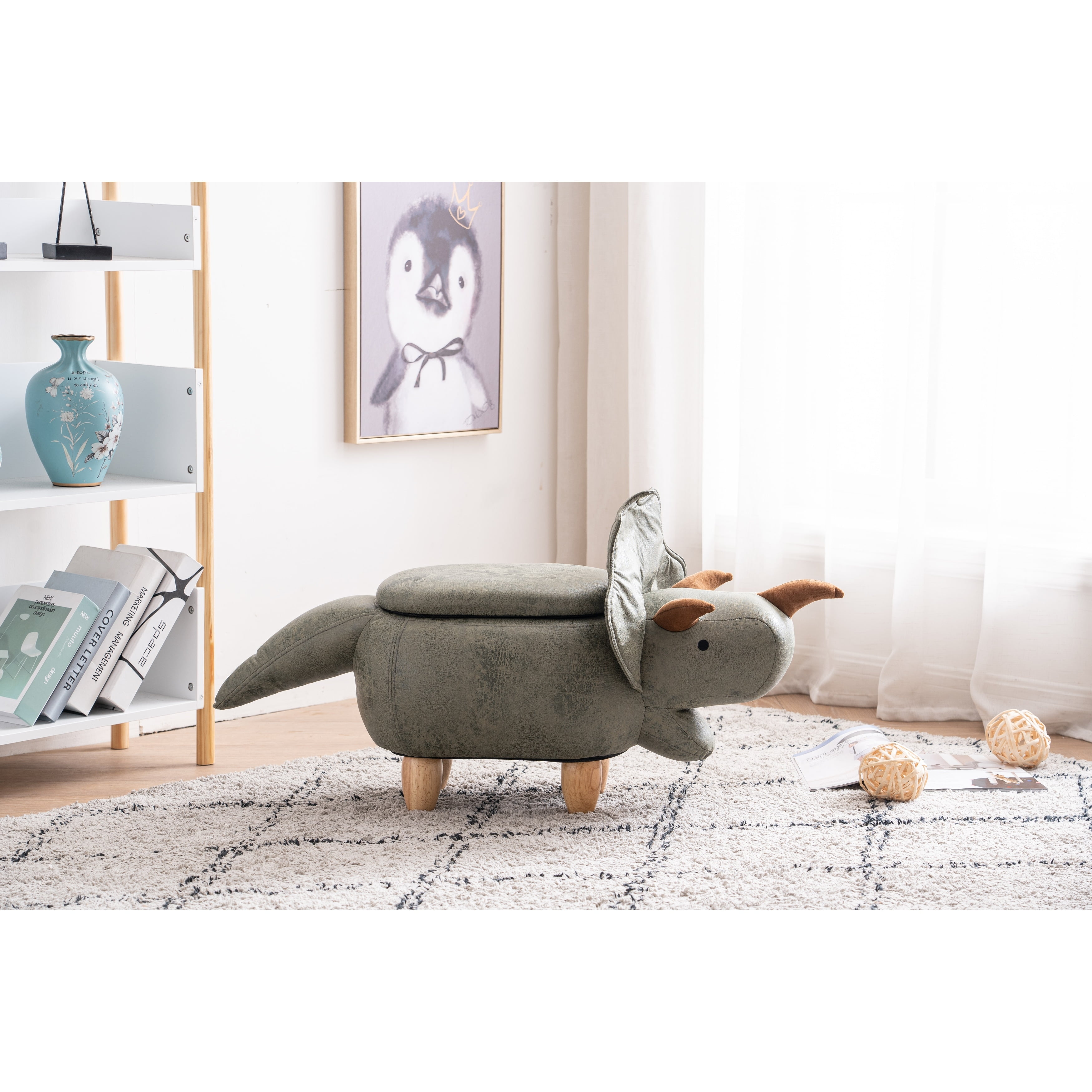 Dinosaur ottoman deals