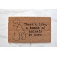 thumbnail image 1 of Animal Doormat, Cat Doormat, Welcome Mat, Dog Doormat, Animal Lover, Cat Decor, Rug, Front Door Mat, Funny Doormat, Dog Decor, Cute Home Kitchen Balcony Decoration 18x30 Inch, 1 of 4