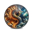 thumbnail image 1 of Animal Dragon Beast Monster Wall Clock 10 Inch Silent Non Ticking Battery Operated Easy to Read for Kitchen Living Room, 1 of 8