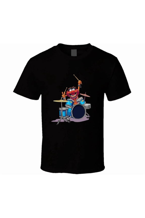 Animal Drums Muppets Funny Tv Show T Shirt