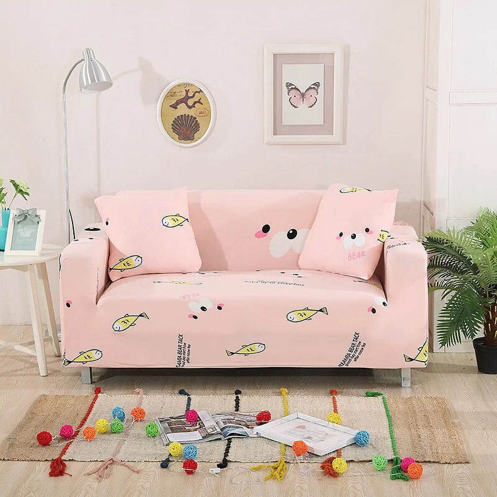 Animal Duck Sofa Cover Good Elasticity Animal Cushion Cover Lshaped