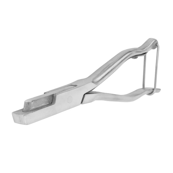 Animal Ear Identifier: Stainless Steel U,Notch Pliers, Secure, Efficient Farm Tool