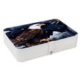 thumbnail image 1 of Animal Earring and Bracelet Holder Organizer Box with Removable Compartment and Portable PU Leather, 1 of 6