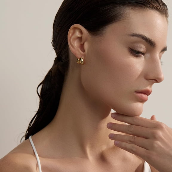 Animal Earrings 925 Sterling Silver Cute Animal Hoop Earrings Jewelry Gifts For Women[o3437]