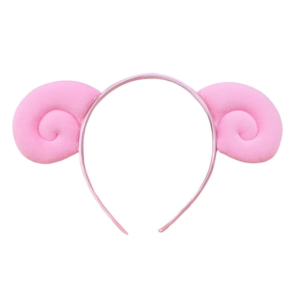 Animal Ears Headband Plush Animal Headbands Hairbands Cosplay Hair Hoop Cute Ear Hair Accessories for Themed Events And Party Decoration Light Ashy One Size