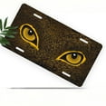thumbnail image 1 of Animal Eyes Front License Plate, Metal License Plate, Funny Standard Plates Personalized Novelty Decorative For Men/Women/Boys/Girls Car 6×12 Inch, 1 of 6