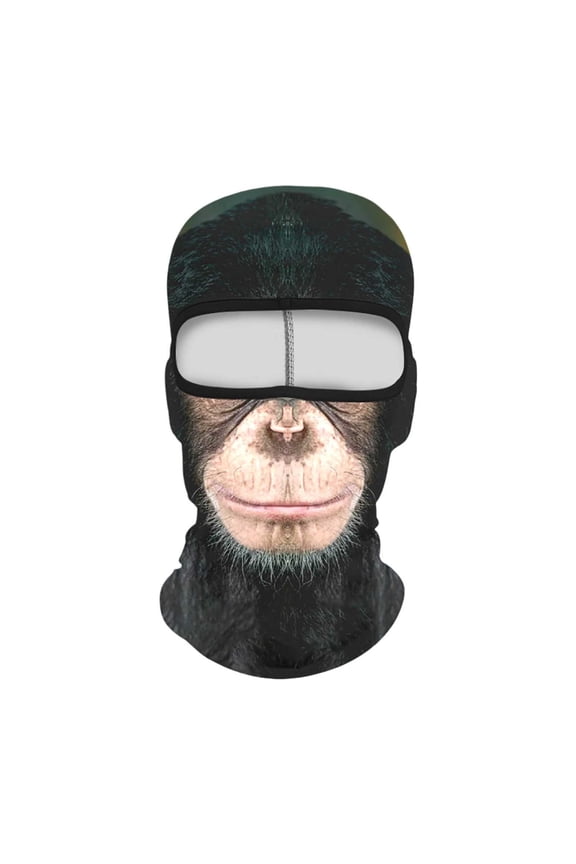 Face Cute Animal Ski Hood for Outdoor Sports and Activities - Full-Face Coverage for Halloween Riding Hiking and More