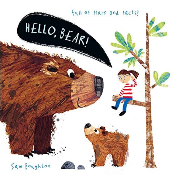 Pre-Owned Hello, Bear!: (An Educational Lift-The-Flap Board Book for Toddlers, Preschoolers, and Kids Ages 2-5 to Learn Fun Facts about Forest Animals) (Board book) 1536215406 9781536215403