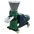 thumbnail image 1 of Animal Feed Pellet Processing Making Machine Farm Pelletizer 220V  Three Roller Head 2mm, 1 of 12