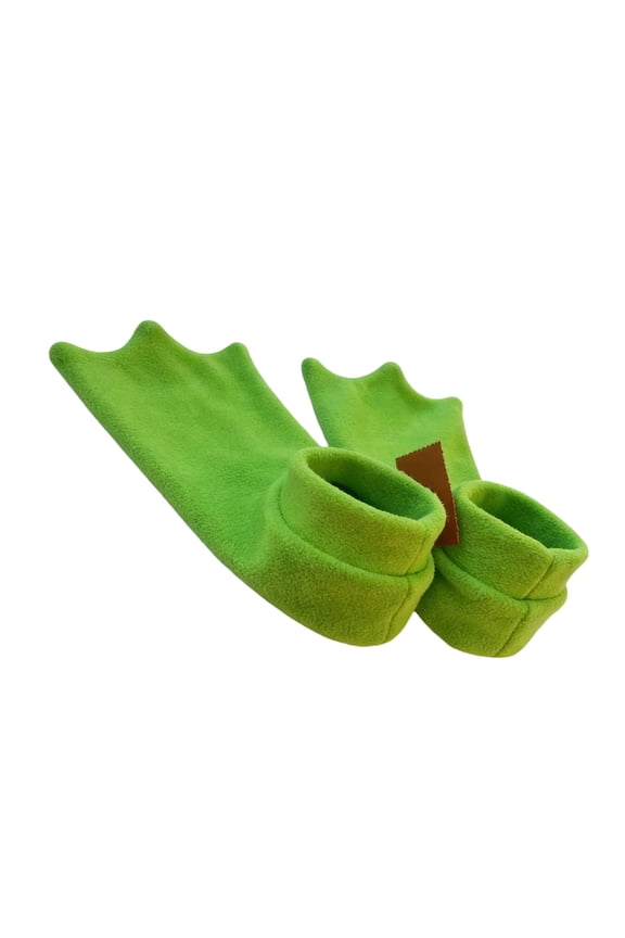 Animal Feet Slippers Green Frogs Feet Slippers Socks Cartoon Frogs House Shoes