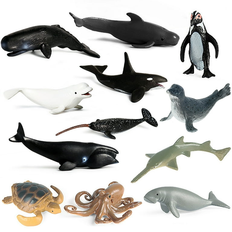 Animal Figures Toy Set Realistic Animal Animal Model Plastic