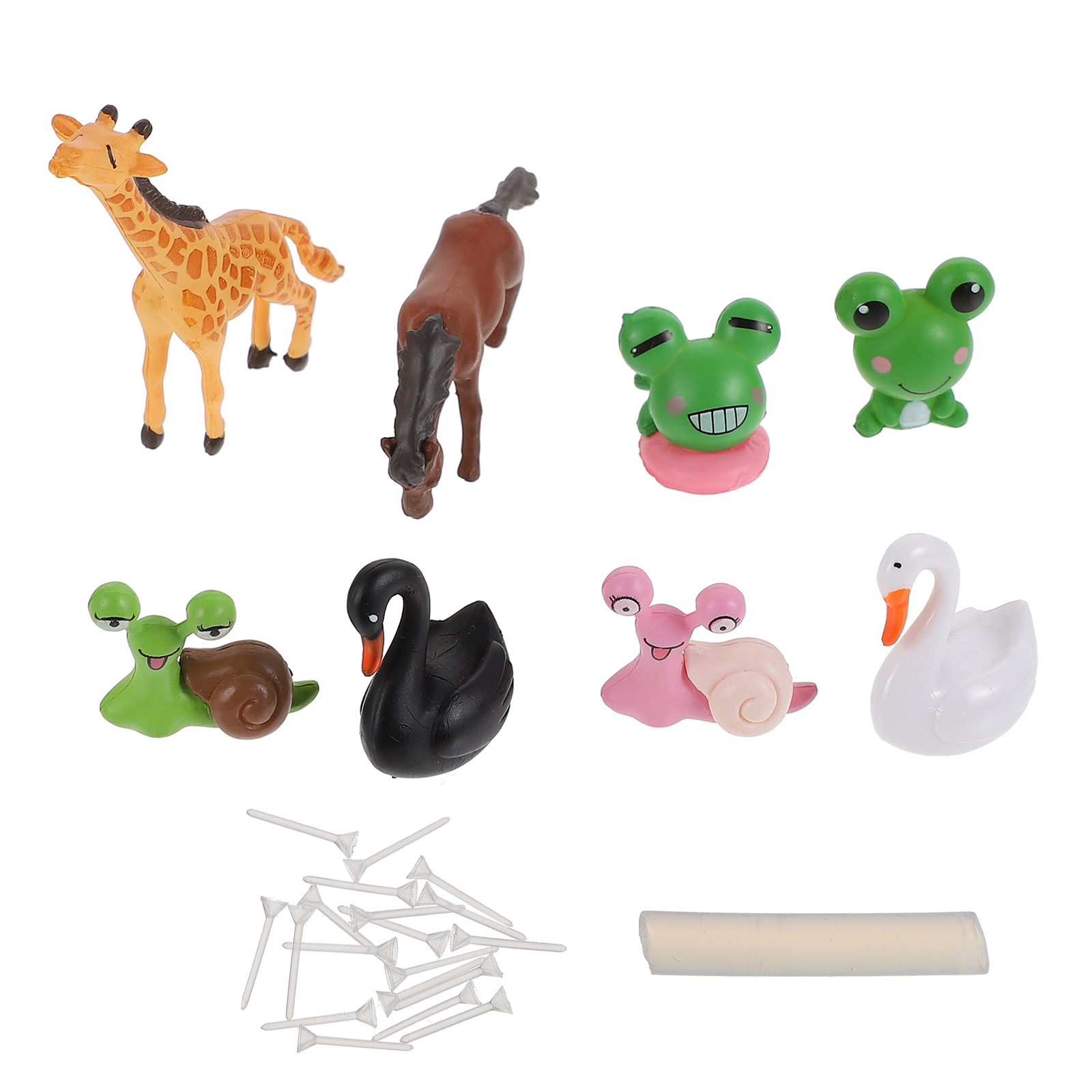 Animal Figurines Mini Animals Toys Miniature Farmnew Figures Resin Gift