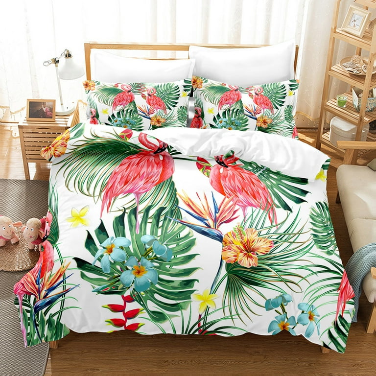 Kids flamingo shop bedding