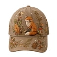 thumbnail image 1 of Animal Floral Baseball Cap, Adjustable Wildlife Pattern Dad Hat for Women & Men, Lightweight Outdoor Sun Hat, Fashion Casual Hat for Daily Travel and Holiday Gifting, 1 of 6
