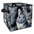 thumbnail image 1 of Animal Foldable Cube Organizer Storage Basket with Handle, 10.8"x10.5"x10.6", Large Capacity Clothes Storage, 1 of 6