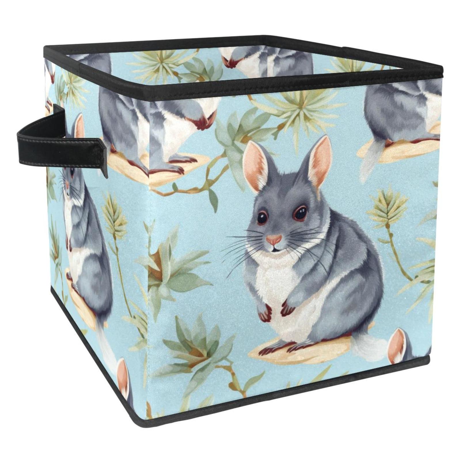 Animal Foldable Storage Containers with Handle, 10.8