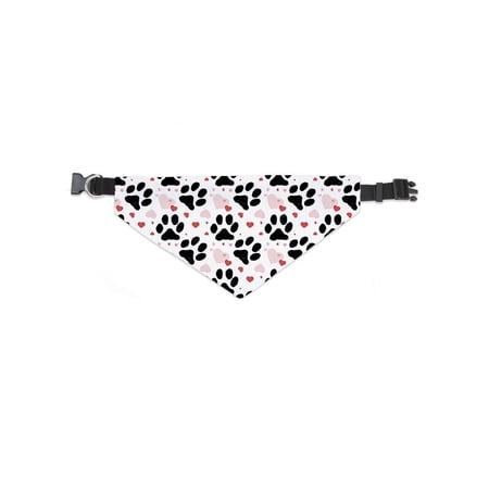 Animal Footprint Pattern Bandana -Image by Shutterstock, Medium