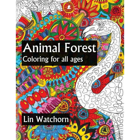 Animal Forest: Coloring for all ages, (Paperback)