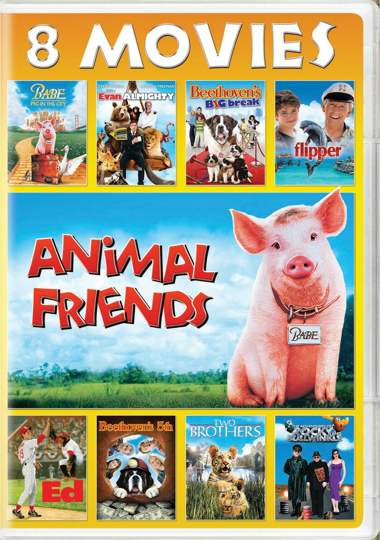UNIVERSAL STUDIOS Animal Friends 8-Movie Collection (DVD Set) [DVD]