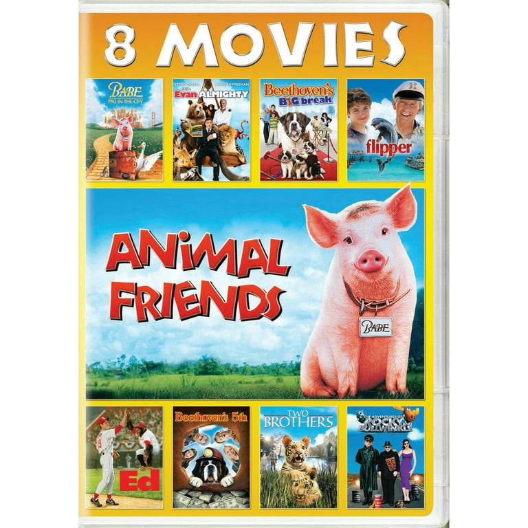 Wholesome Friendly Features: Animal Friends, 8 Movie Collection by