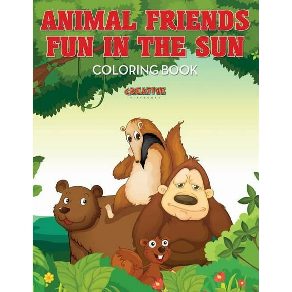 Animal Friends Fun in the Sun Coloring Book (Paperback)