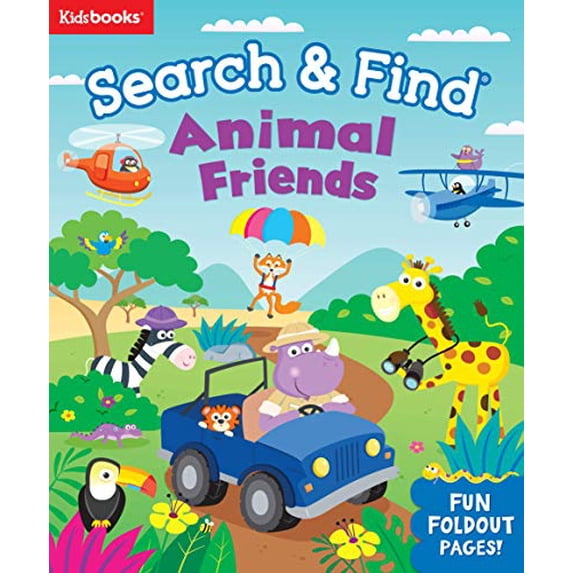 Pre-Owned Search & Find with Gatefolds Animal Friends, (Board Book)