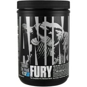 Animal Fury  Essentials, Pre Workout, Blue Ice Pop, 1.06 lbs 483 g
