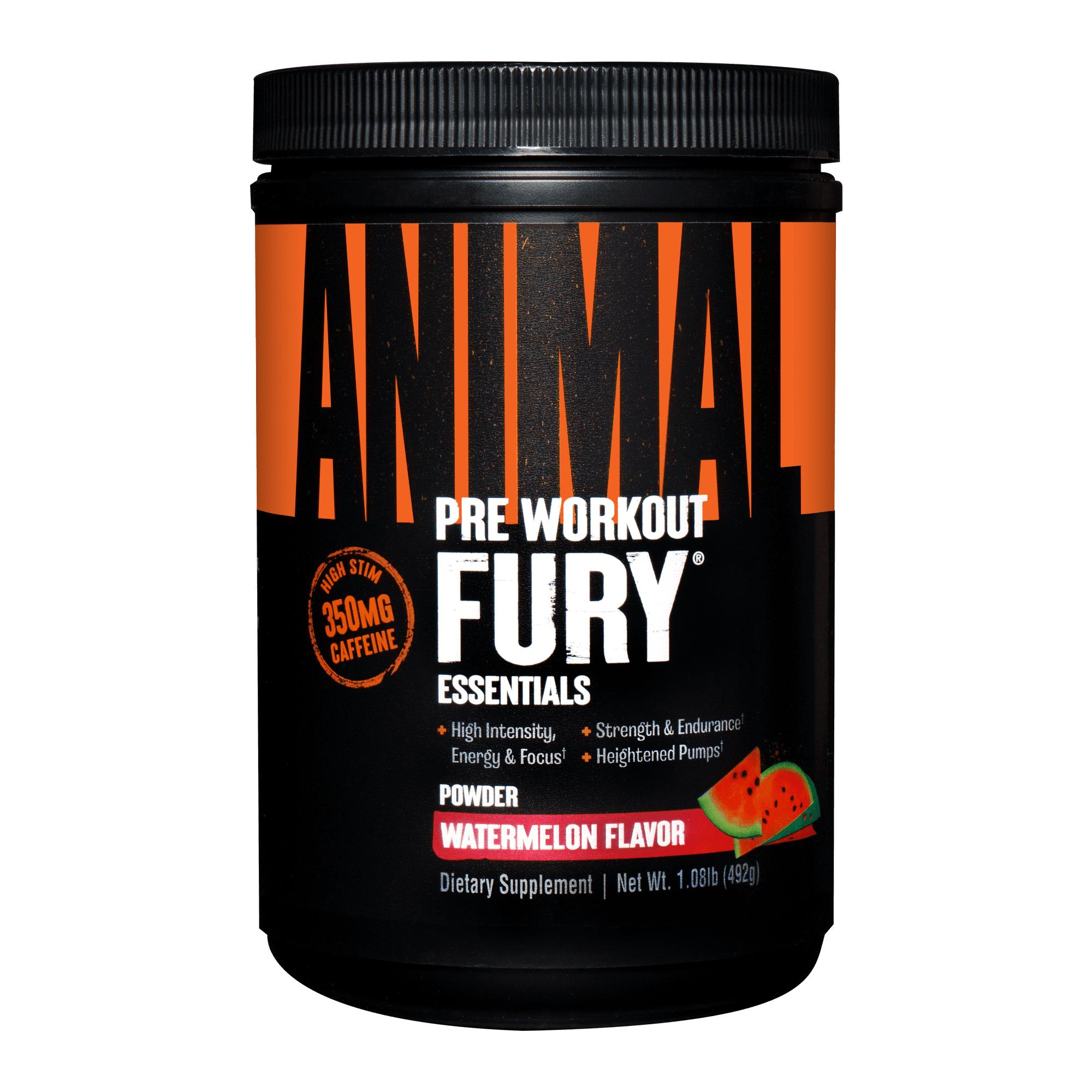 Animal Fury, Pre Workout Powder Supplement for Energy and Focus