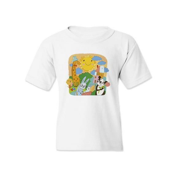 Animal Gathering T-Shirt Juniors -Image by Shutterstock, x-Large