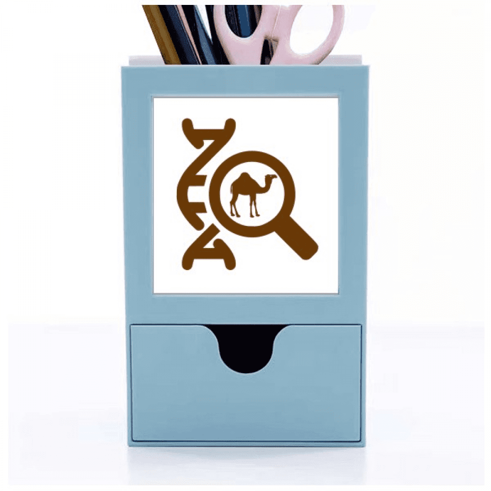 Animal Gene Magnifier Art Deco Fashion Desk Supplies Organizer Pen Holder Card