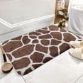 thumbnail image 1 of Animal Giraffe Print White Indoor Doormat Durable Welcome Front Door Mats Entryway Rugs Non-Slip Absorbent Area Rugs Resist Dirt Carpet for Room Decor 24 * 16in, 1 of 4