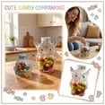 thumbnail image 1 of Animal Glass Storage Jar Airtight Candy Jar with Lid Cute Animal Shape Food Storage Container for Candy Nuts Cookies Kitchen Counter Storage Jar, 1 of 7