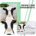 thumbnail image 1 of Animal Glasses Stand Wooden Bull Eyeglass Holder,Cow Head Wearing Statues, Cow Shaped Display, 1 of 10