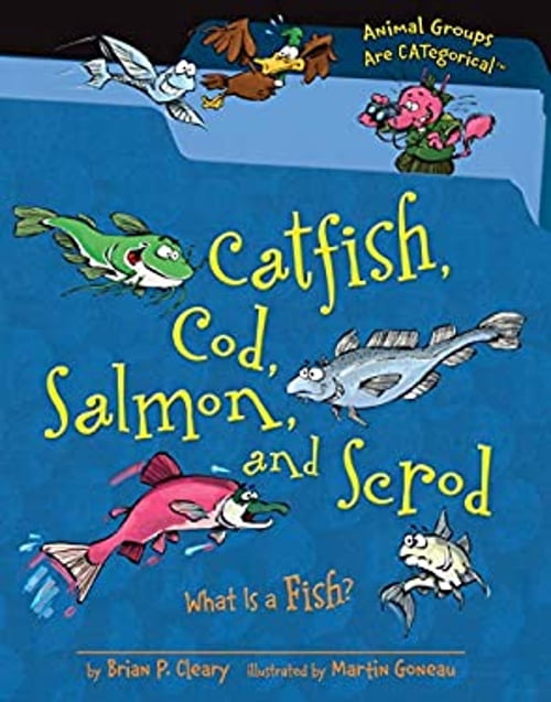 Cat Fish Cod Pre-Owned Catfish, Cod, Salmon, and Scrod : What Is a Fish? (Library ...