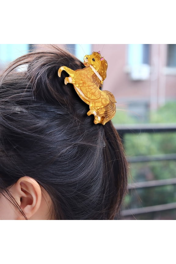 Animal Hair Clips with Adorable Character Designs - Fashionable Accessories for Kids Unique Decorative Clips Stylish Hair Ornaments for Girls