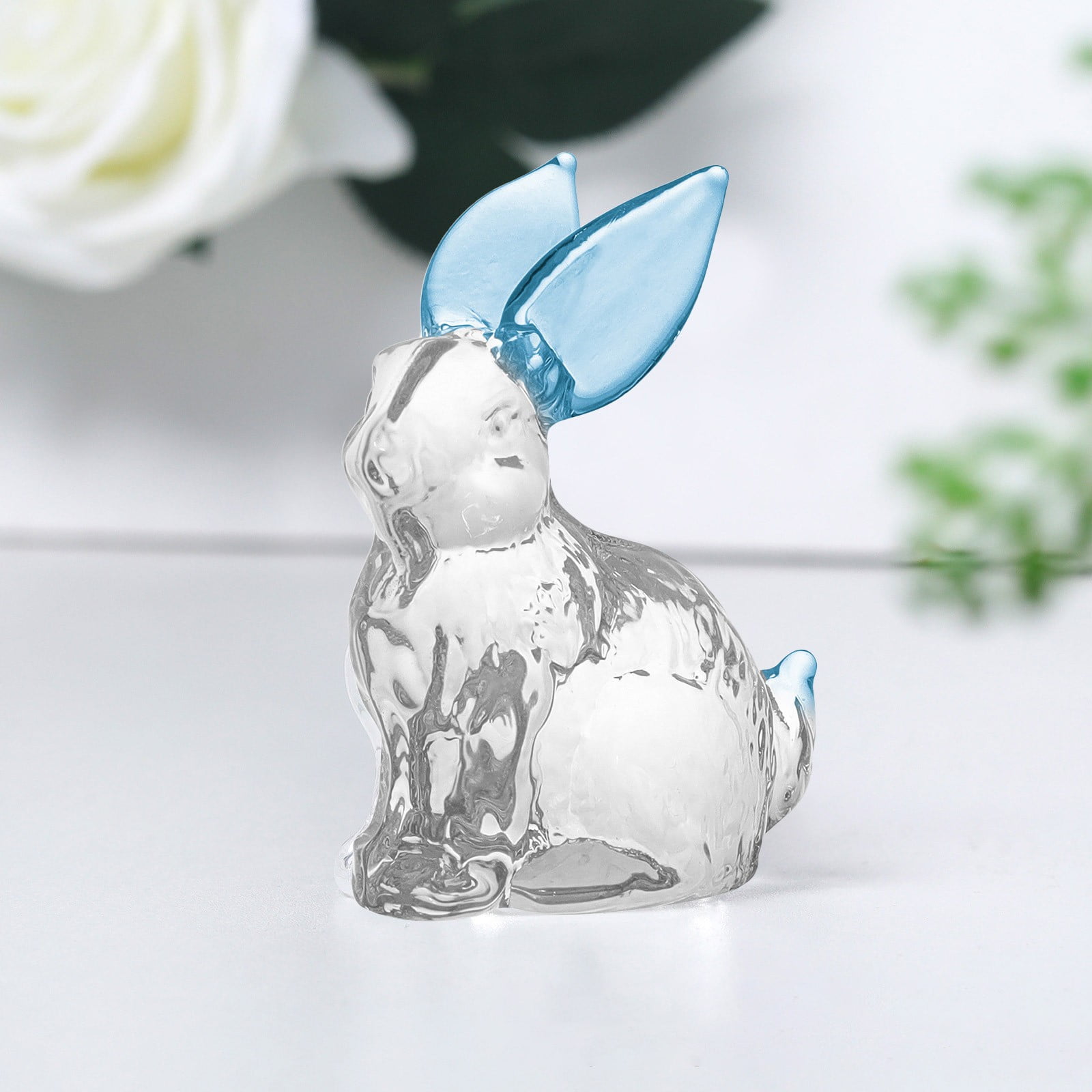 Animal Halloween Decoration, Easter Tree, Glass Bunny Ornaments